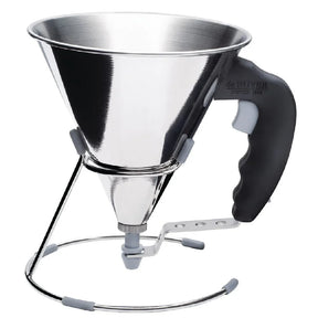 DN905 De Buyer Mini Automatic Piston Funnel 0.8ltr - JD Catering Equipment Solutions Ltd