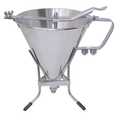 DN906 De Buyer Stainless Steel Automatic Piston Funnel 1.5ltr JD Catering Equipment Solutions Ltd