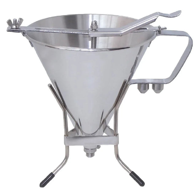 DN906 De Buyer Stainless Steel Automatic Piston Funnel 1.5ltr - JD Catering Equipment Solutions Ltd