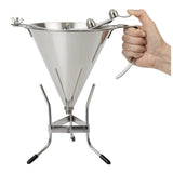 DN906 De Buyer Stainless Steel Automatic Piston Funnel 1.5ltr - JD Catering Equipment Solutions Ltd