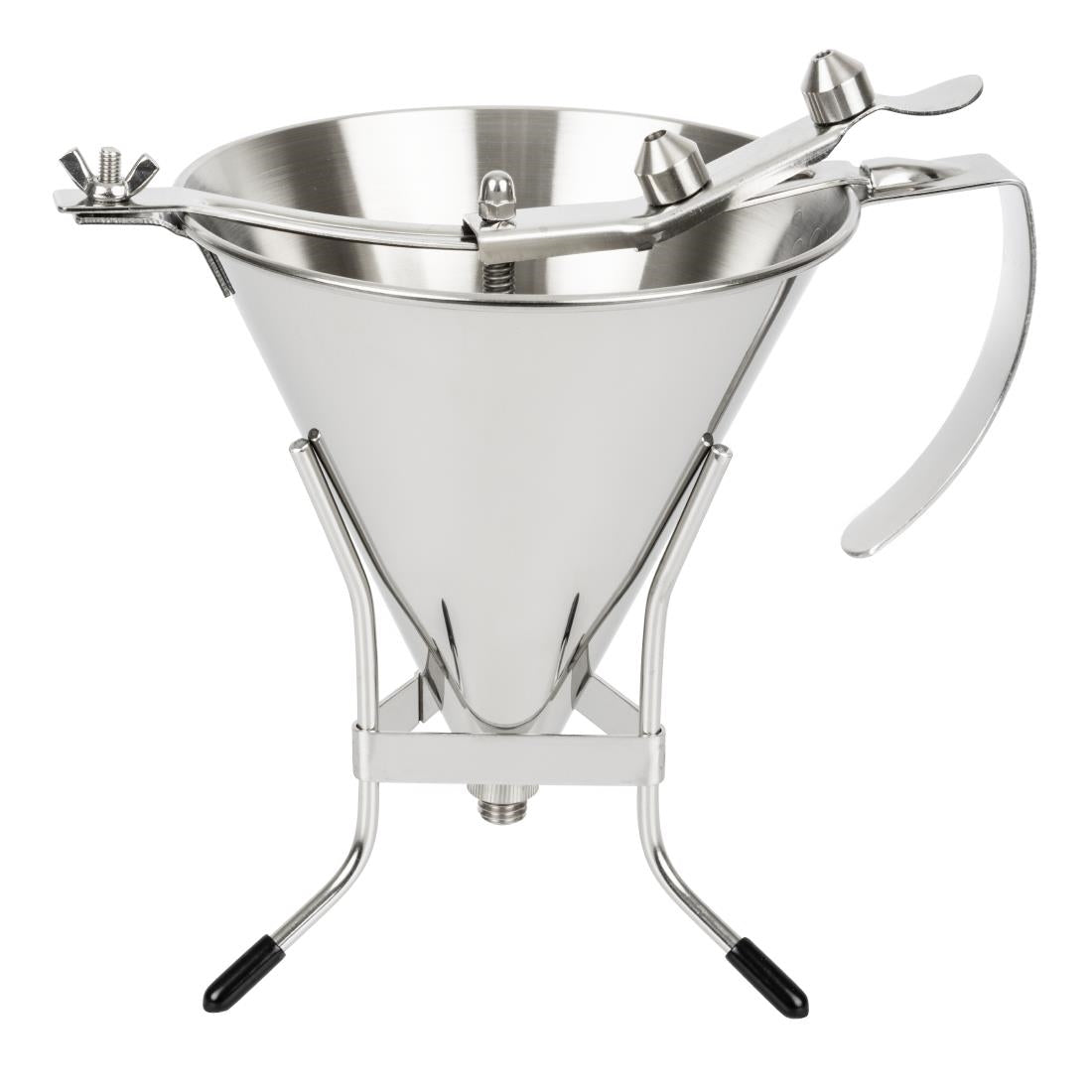 DN906 De Buyer Stainless Steel Automatic Piston Funnel 1.5ltr JD Catering Equipment Solutions Ltd
