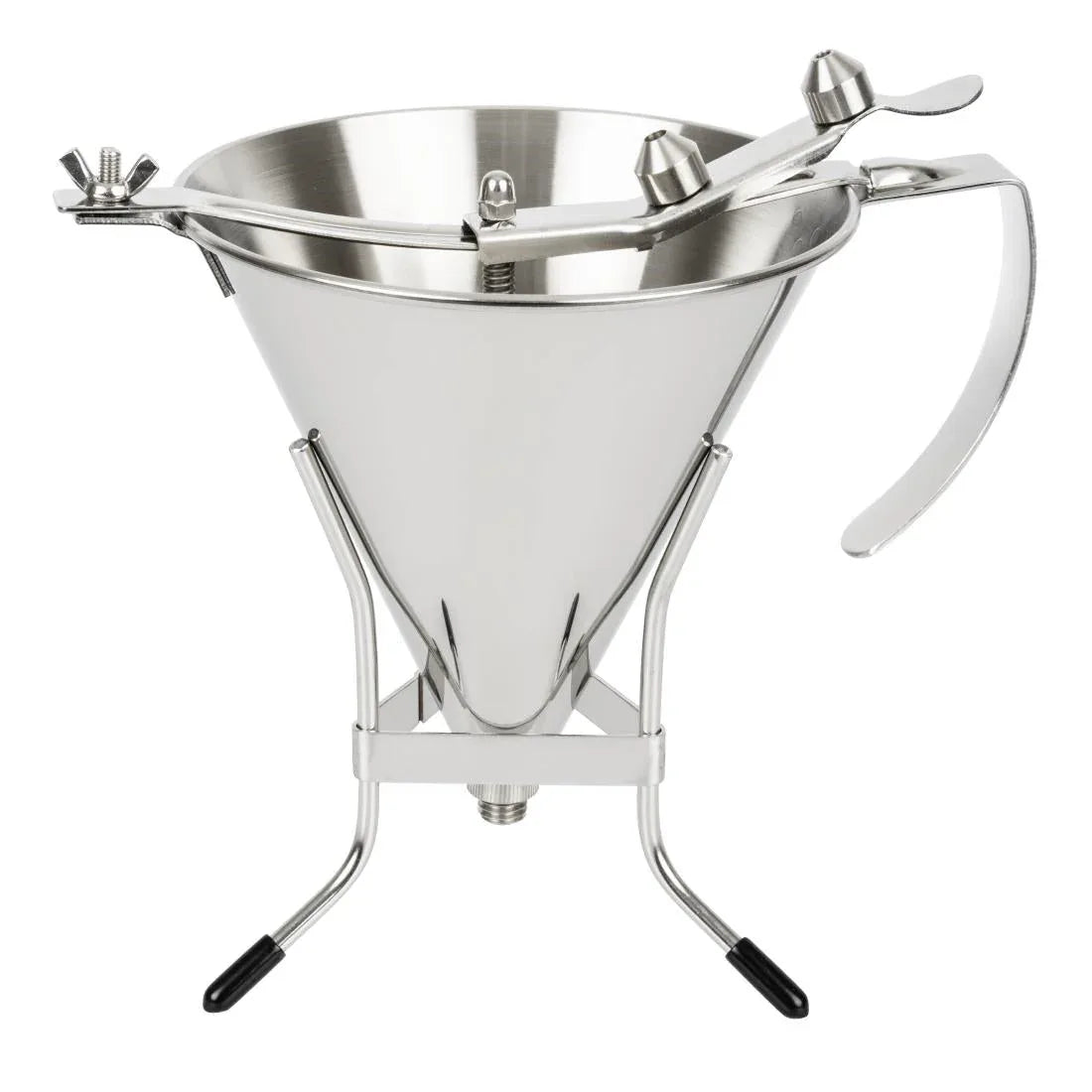 DN906 De Buyer Stainless Steel Automatic Piston Funnel 1.5ltr - JD Catering Equipment Solutions Ltd