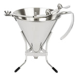DN906 De Buyer Stainless Steel Automatic Piston Funnel 1.5ltr - JD Catering Equipment Solutions Ltd