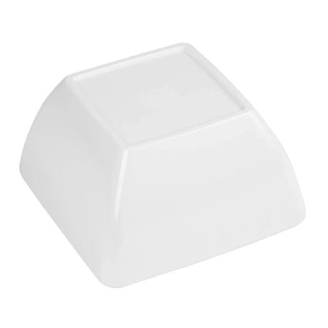 DP144 Curved White Melamine Bowl 8in - JD Catering Equipment Solutions Ltd