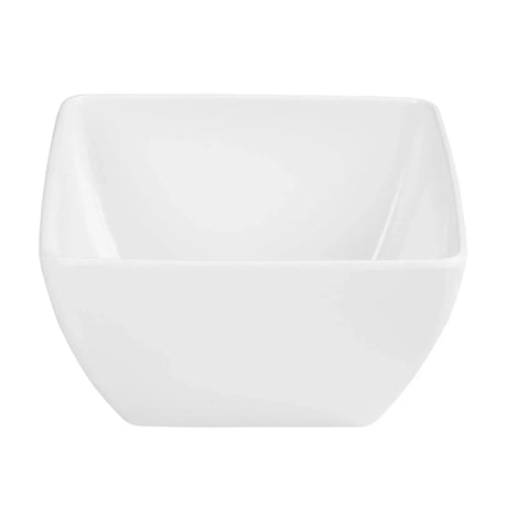 DP144 Curved White Melamine Bowl 8in - JD Catering Equipment Solutions Ltd