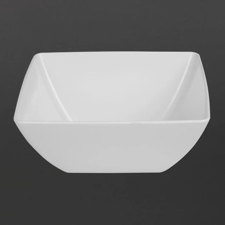 DP145 Curved White Melamine Bowl 11in - JD Catering Equipment Solutions Ltd