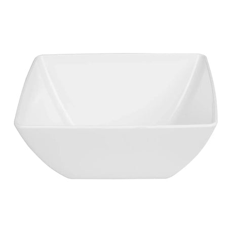 DP145 Curved White Melamine Bowl 11in - JD Catering Equipment Solutions Ltd