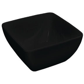 DP147 Curved Black Melamine Bowl 11in JD Catering Equipment Solutions Ltd