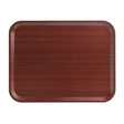 DP210 Cambro Capri Laminate Canteen Tray Mahogany 430mm JD Catering Equipment Solutions Ltd