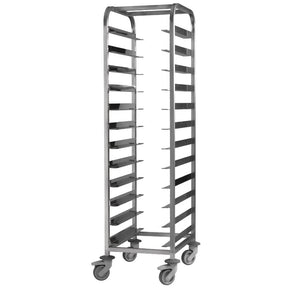 DP292 EAIS Stainless Steel Clearing Trolley 12 Shelves - JD Catering Equipment Solutions Ltd