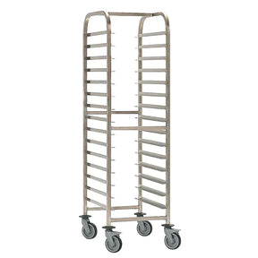 DP298 EAIS Stainless Steel Trolley 15 Shelves - JD Catering Equipment Solutions Ltd