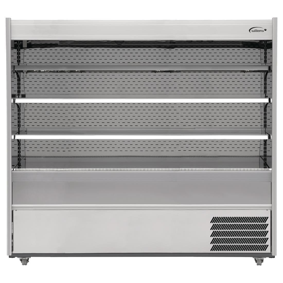 DP464 Williams Slimline Gem Multideck Stainless Steel with Nightblind Width 1856mm JD Catering Equipment Solutions Ltd