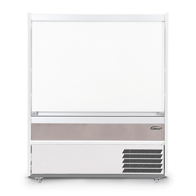 DP478 Williams Slimline Gem Multideck White with Security Shutter Width 1510mm R150-WCS JD Catering Equipment Solutions Ltd