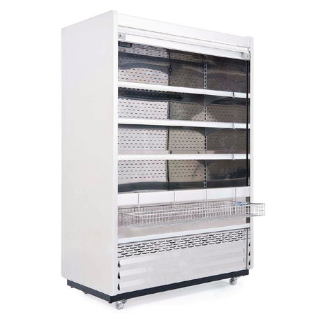 DP479 Williams Slimline Gem Multideck White with Security Shutter Width 1856mm JD Catering Equipment Solutions Ltd