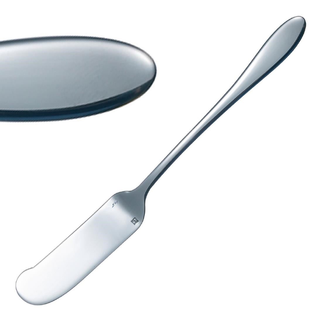 DP572 Chef & Sommelier Lazzo Butter Knife (Pack of 12) JD Catering Equipment Solutions Ltd