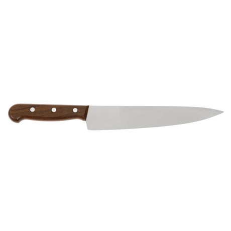 DP581 Victorinox Wooden Handled Carving Knife 22cm JD Catering Equipment Solutions Ltd