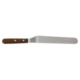 DP584 Victorinox Wooden Handled Angled Palette Knife 25.5cm JD Catering Equipment Solutions Ltd