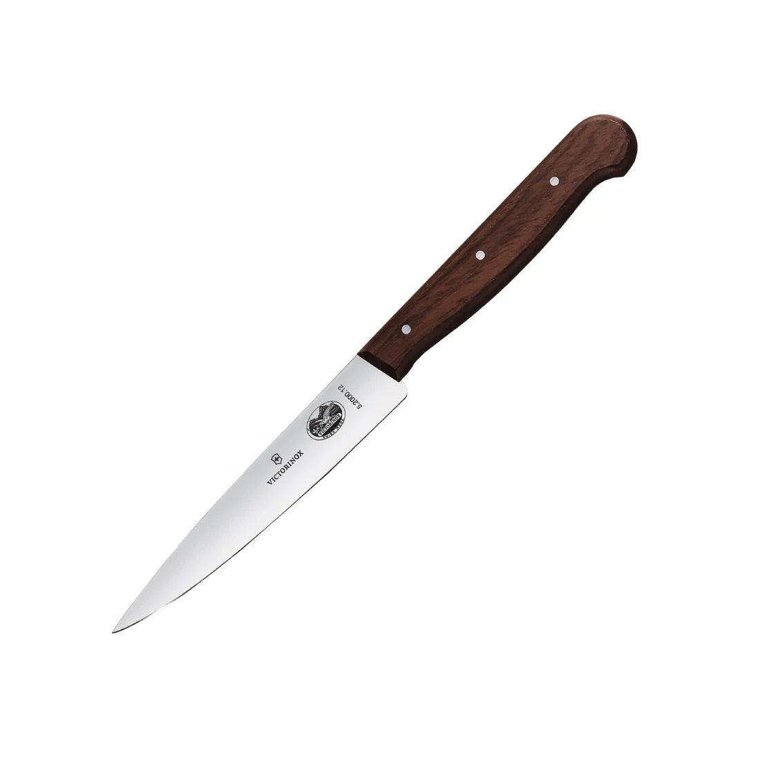 DP586 Victorinox Wooden Handled Carving Knife 12cm JD Catering Equipment Solutions Ltd