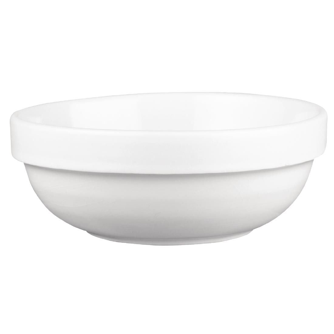 DP864 Churchill Profile Stackable Bowls 280ml (Pack of 6) JD Catering Equipment Solutions Ltd