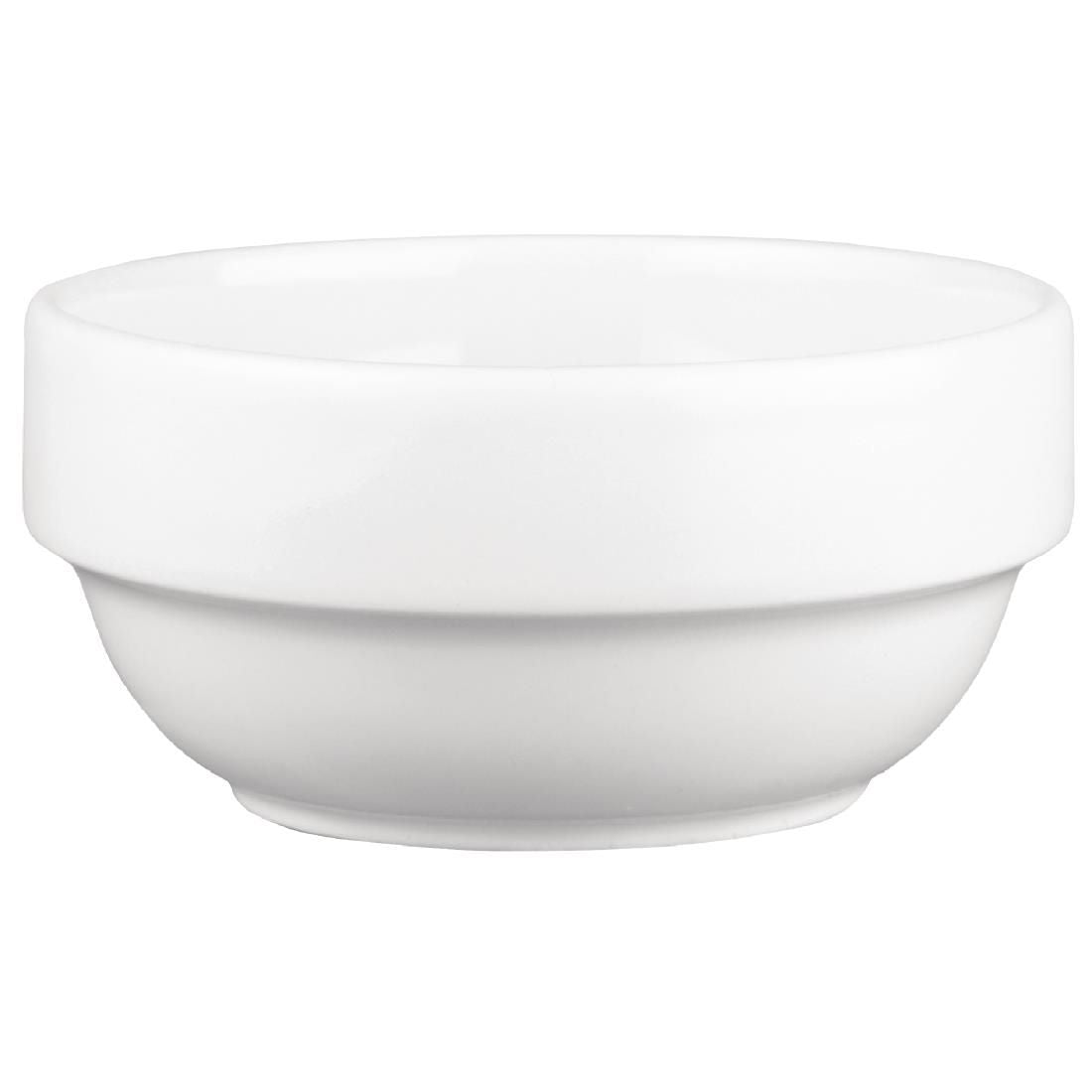 DP865 Churchill Profile Stackable Bowls 400ml (Pack of 6) JD Catering Equipment Solutions Ltd