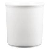DP867 Churchill Counter Serve White Deli Jars 510ml (Pack of 4) JD Catering Equipment Solutions Ltd