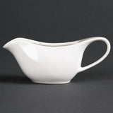 DP895 Lumina Fine China Sauce Boats 95ml 3.3oz (Pack of 6) - JD Catering Equipment Solutions Ltd