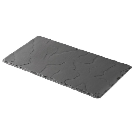 DP932 Revol Basalt Rectangular Plates 300 x 160mm (Pack of 6) JD Catering Equipment Solutions Ltd