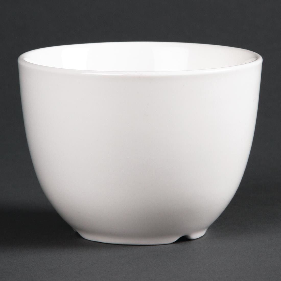 DP958 Lumina Fine China Sugar Bowls 85mm (Pack of 6) JD Catering Equipment Solutions Ltd