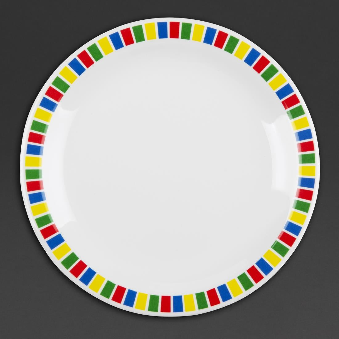 DP980 Kristallon Fairground Melamine Side Plates 160mm (Pack of 12) JD Catering Equipment Solutions Ltd