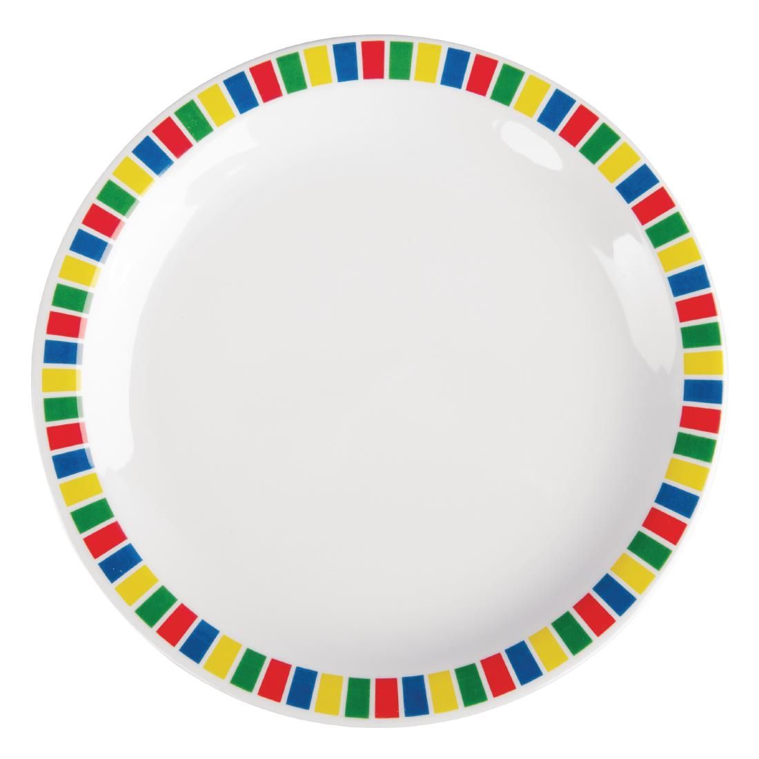 DP980 Kristallon Fairground Melamine Side Plates 160mm (Pack of 12) JD Catering Equipment Solutions Ltd