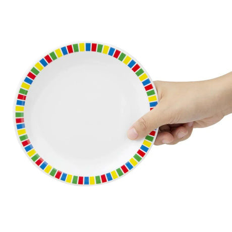 DP980 Kristallon Fairground Melamine Side Plates 160mm (Pack of 12) - JD Catering Equipment Solutions Ltd