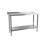 DR035 Holmes Stainless Steel Wall Table 900mm JD Catering Equipment Solutions Ltd