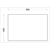 DR042 Holmes Stainless Steel Centre Table 900mm JD Catering Equipment Solutions Ltd