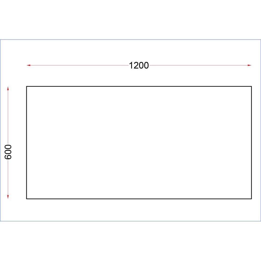 DR043 Holmes Stainless Steel Centre Table 1200mm JD Catering Equipment Solutions Ltd