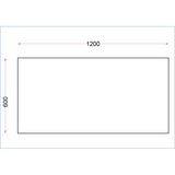 DR043 Holmes Stainless Steel Centre Table 1200mm JD Catering Equipment Solutions Ltd