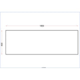 DR045 Holmes Stainless Steel Centre Table 1800mm JD Catering Equipment Solutions Ltd