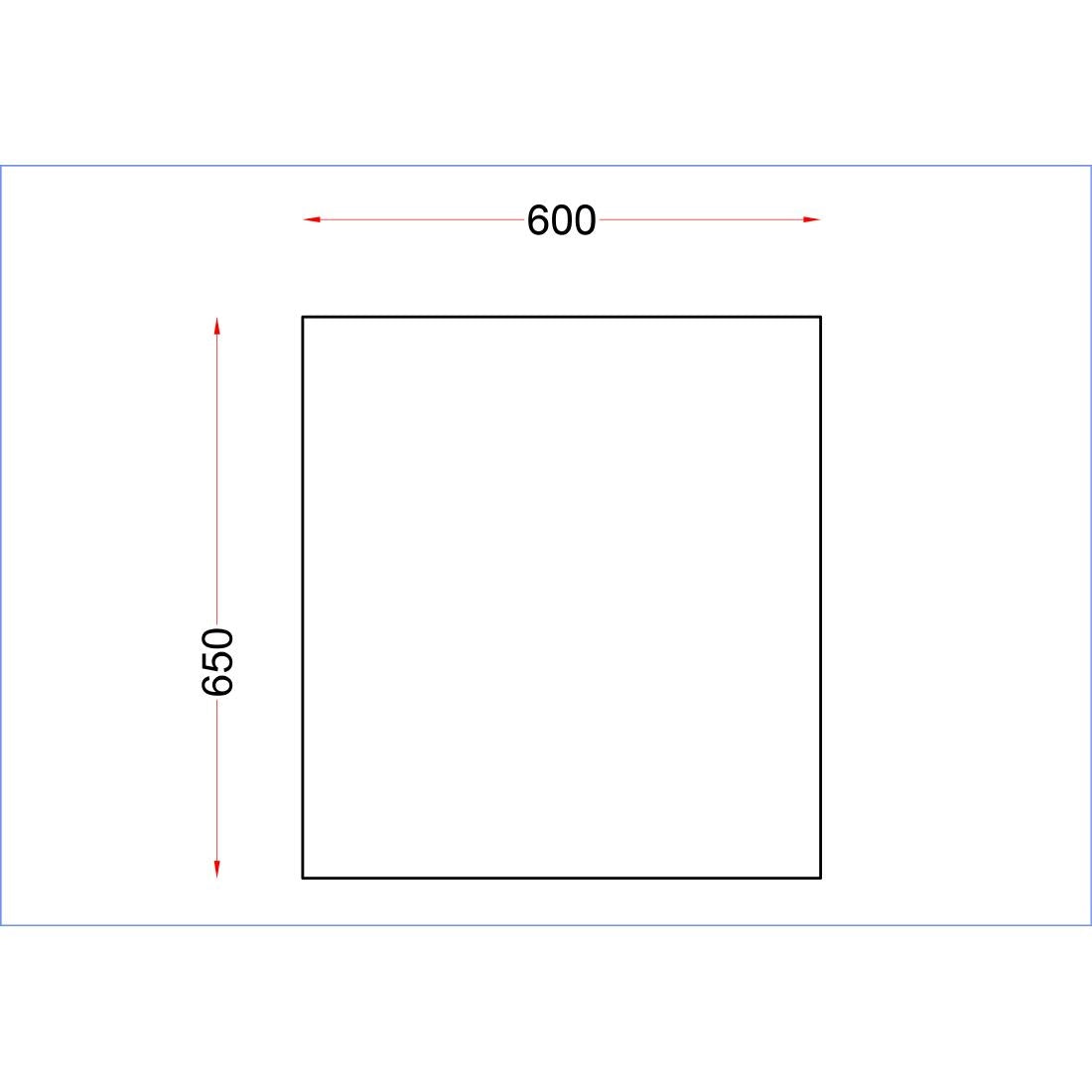 DR048 Holmes Stainless Steel Centre Table 600mm JD Catering Equipment Solutions Ltd