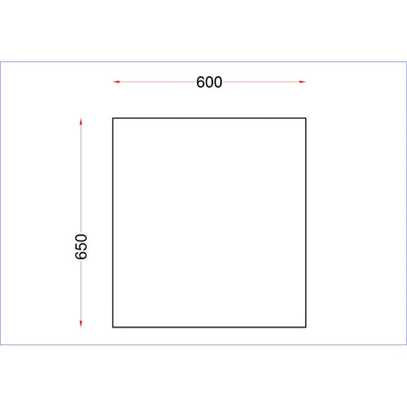 DR048 Holmes Stainless Steel Centre Table 600mm JD Catering Equipment Solutions Ltd