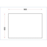 DR049 Holmes Stainless Steel Centre Table 900mm JD Catering Equipment Solutions Ltd