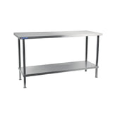 DR052 Holmes Stainless Steel Centre Table 1800mm JD Catering Equipment Solutions Ltd