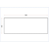 DR052 Holmes Stainless Steel Centre Table 1800mm JD Catering Equipment Solutions Ltd