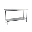 DR053 Holmes Stainless Steel Centre Table 2100mm JD Catering Equipment Solutions Ltd