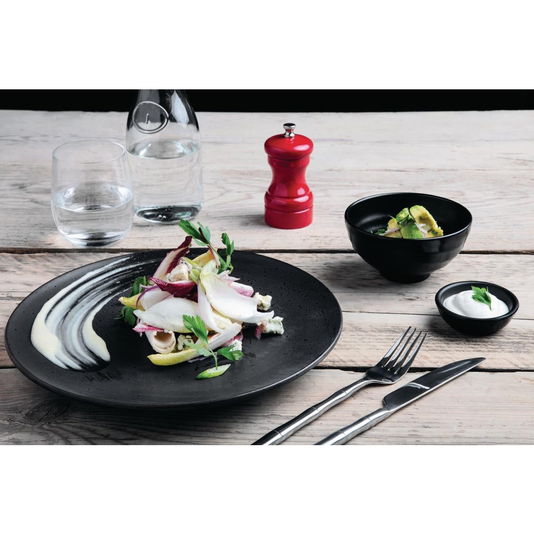 DR088 Olympia Fusion Round Coupe Plate 270mm (Pack of 4) JD Catering Equipment Solutions Ltd