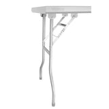 DR195 Vogue Stainless Steel Folding Work Table 1830x760x780 JD Catering Equipment Solutions Ltd