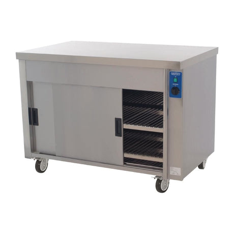 DR402 Moffat Plain Top Eco Hot Cupboard Heavy Duty HC3E JD Catering Equipment Solutions Ltd