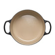 DR457 Le Creuset Cast Iron Round Casserole 24cm 4.2L Satin Black JD Catering Equipment Solutions Ltd