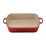 DR469 Le Creuset Cast Iron Roaster 33cm 4.9L Cerise JD Catering Equipment Solutions Ltd