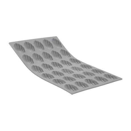 DR485 DeBuyer Elastomoule Silicone Mould 30 Mini Madeleines 64ml Each JD Catering Equipment Solutions Ltd
