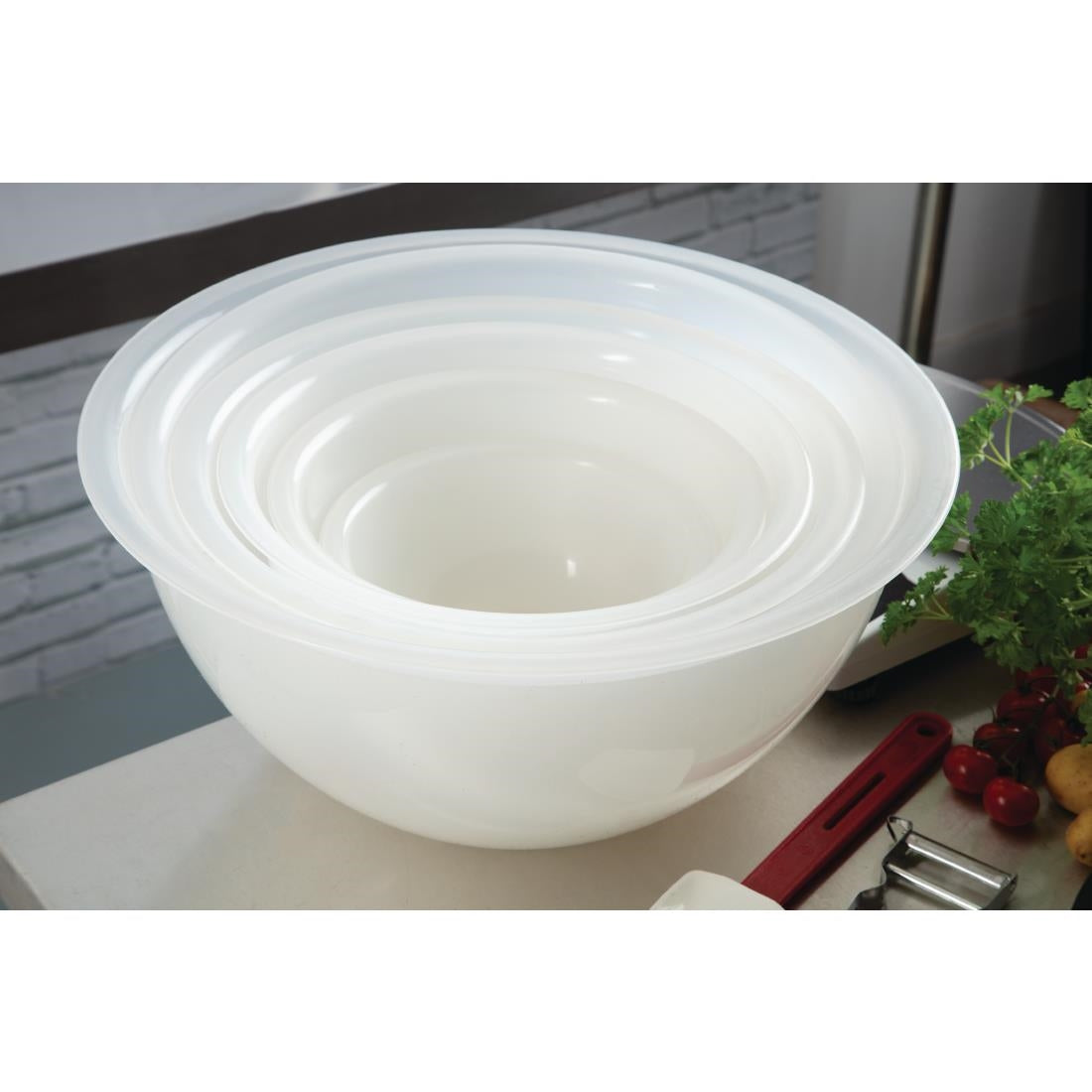 DR540 Schneider Mixing Bowls Plastic 1 Litre JD Catering Equipment Solutions Ltd