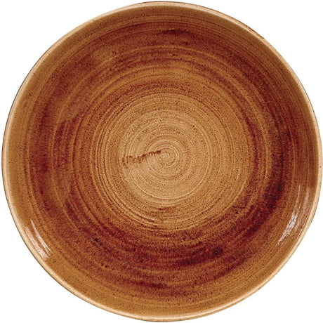DR664 Churchill Stonecast Patina Coupe Bowls Vintage Copper 248mm (Pack of 12) - JD Catering Equipment Solutions Ltd